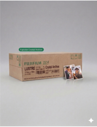 Fujifilm Crystal Archive 17.8cm x 186m Mat (Lustre) Fotoğraf Kağıdı