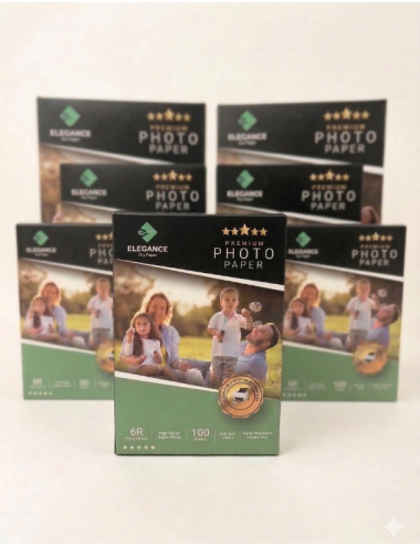 Elegance 152x210mm Sheet Fotoğraf Kağıdı Parlak (Glossy) 100 Yaprak