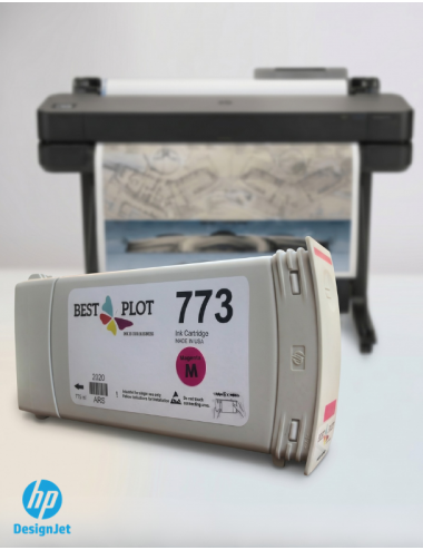 Best Plot HP DesignJet Z6800-Z6600-Z6200 Plotter Uyumlu Muadil Mürekkep 775ml Magenta M