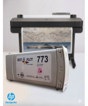 Best Plot HP DesignJet Z6800-Z6600-Z6200 Plotter Uyumlu Muadil Mürekkep 775ml Açık Magenta LM